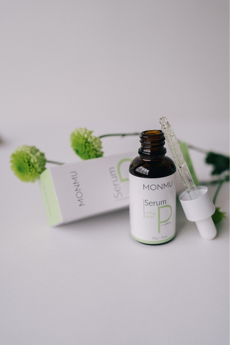 Сыворотки и концентраты MONMU Serum Vitamin P + caffeine, 30g