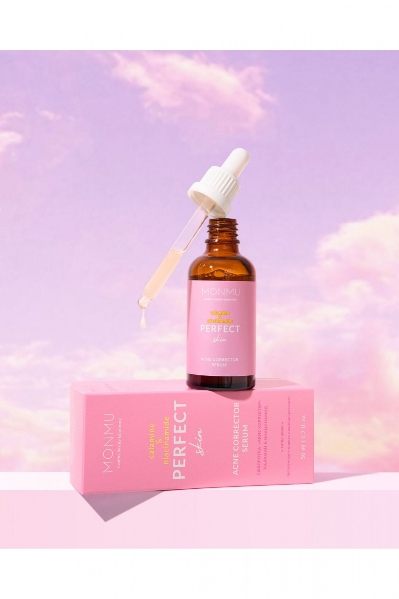 Сыворотки и концентраты MONMU CALAMINE Acne corrector serum, 50ml