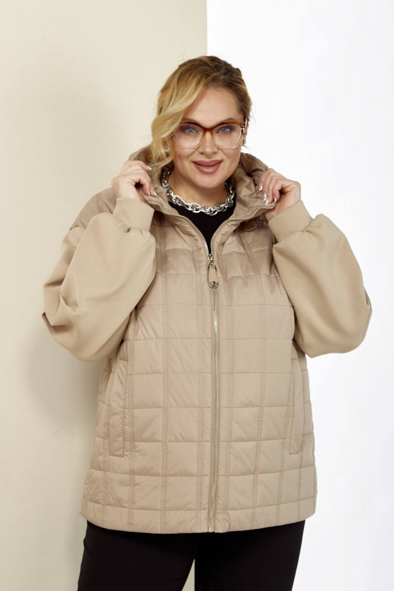 Женская куртка Shetti 2184 бежевый