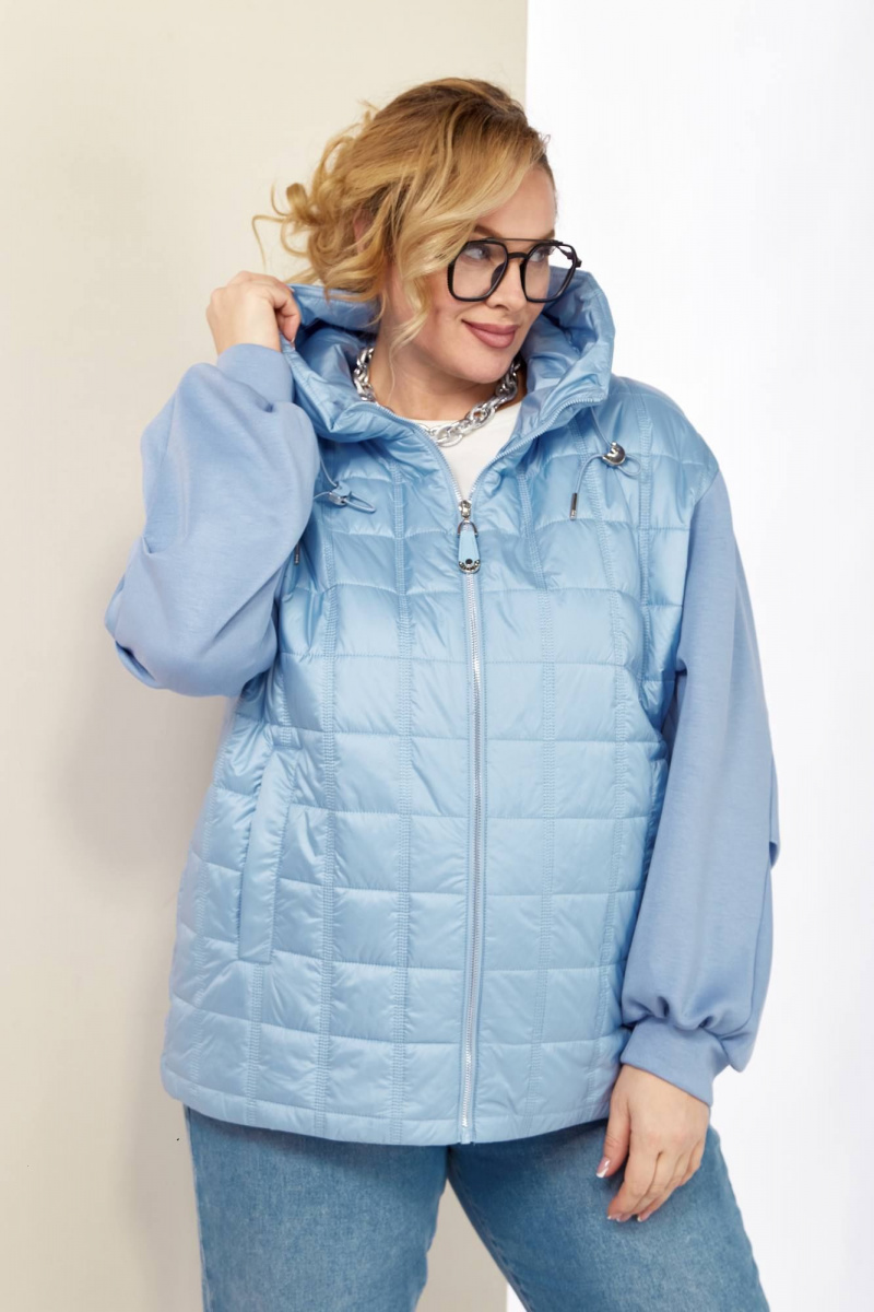 Женская куртка Shetti 2184 небесный