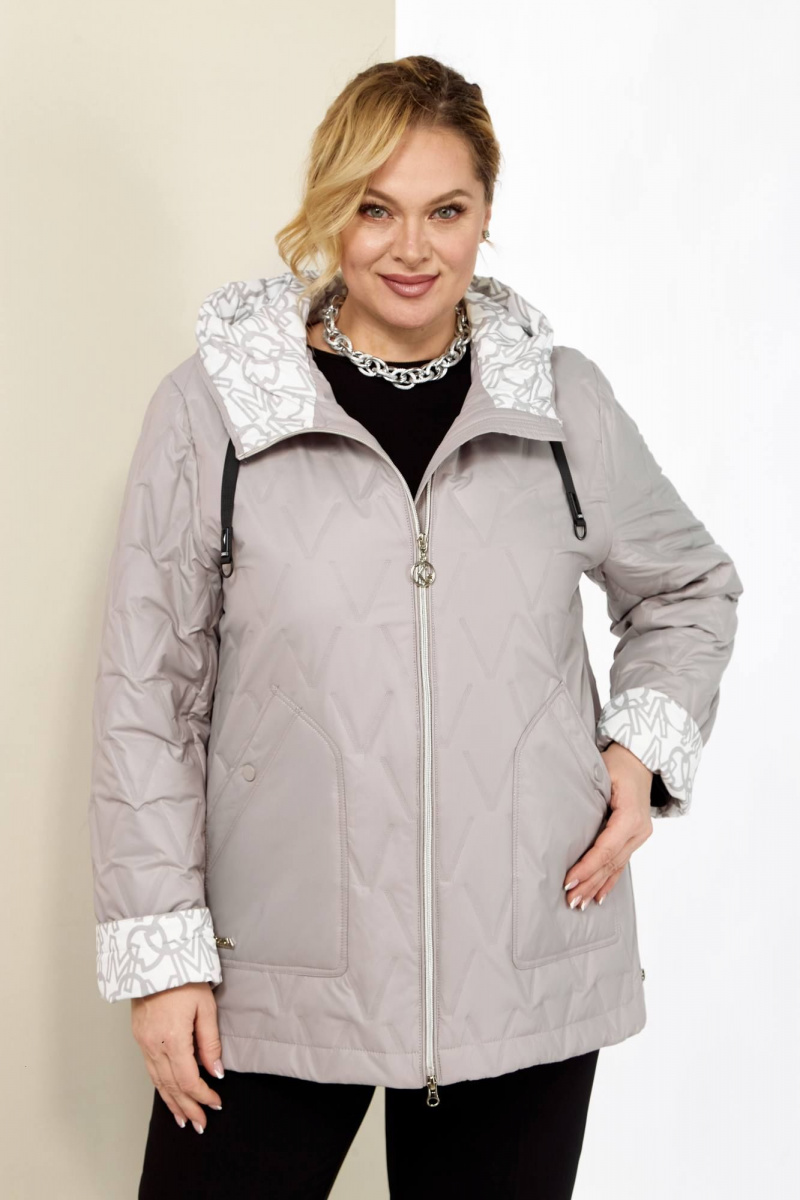 Женская куртка Shetti 2183 пудра