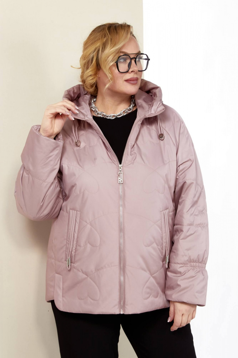 Женская куртка Shetti 2185 пудра