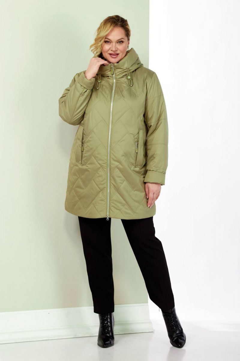 Женская куртка Shetti 2186 оливковый