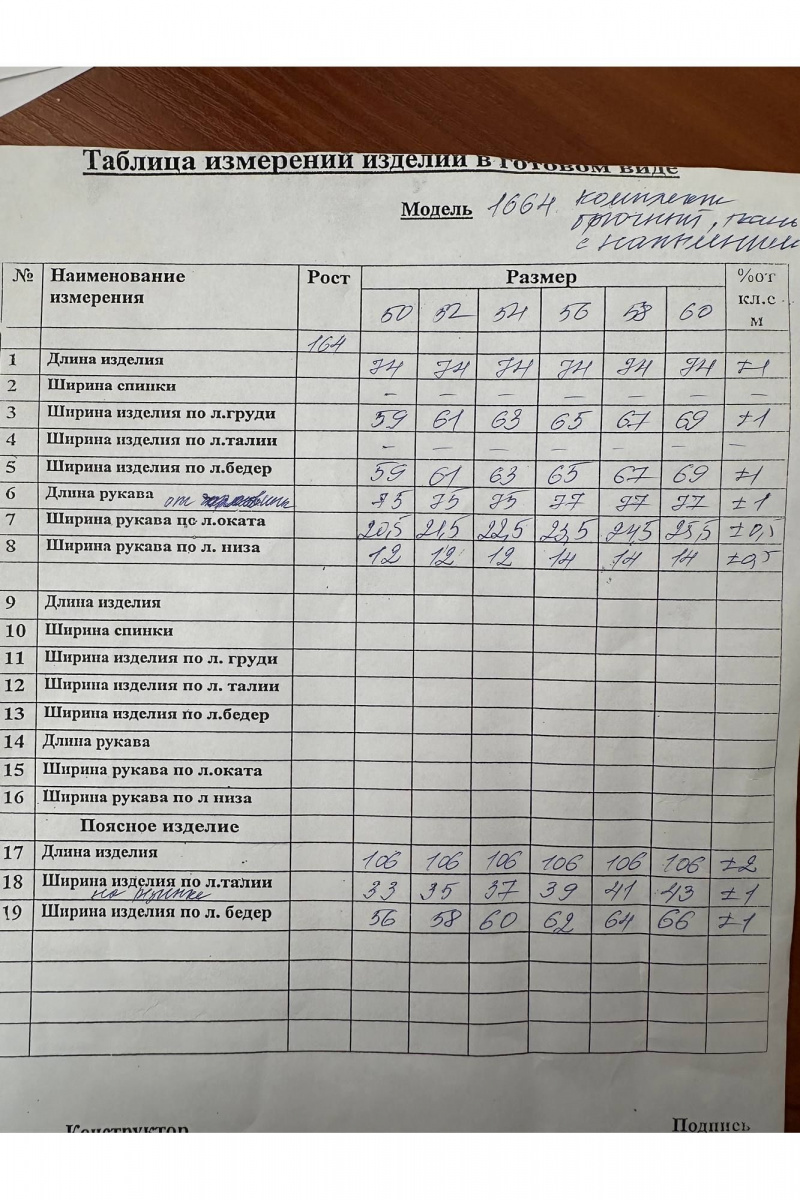 Брючный комплект Runella 1664