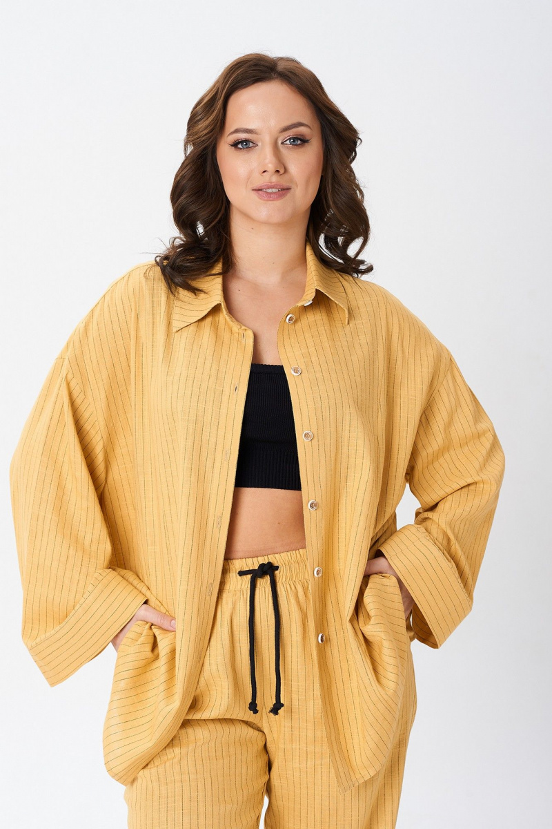 Рубашки Liona Style 937 шафран