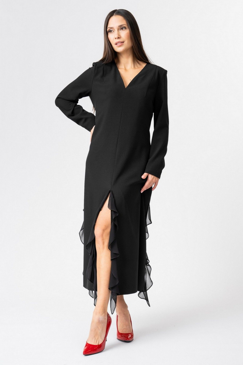 Платья FASHION CENTRE П-3915.164 чёрный