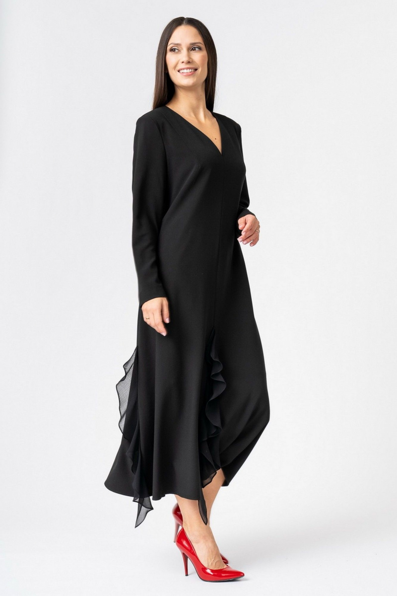 Платья FASHION CENTRE П-3915.164 чёрный