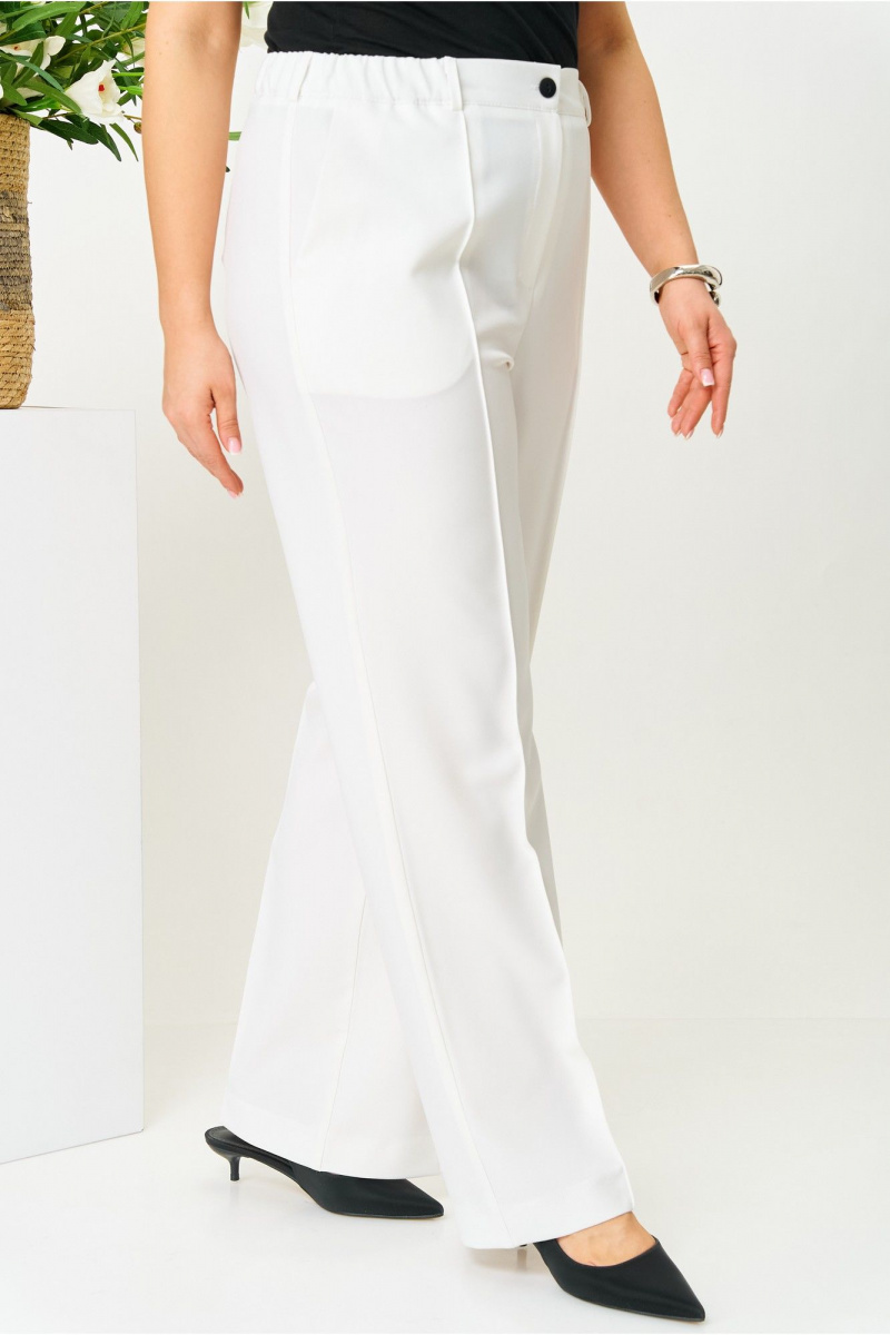 Брюки AVA fashion М-112.02 молочный