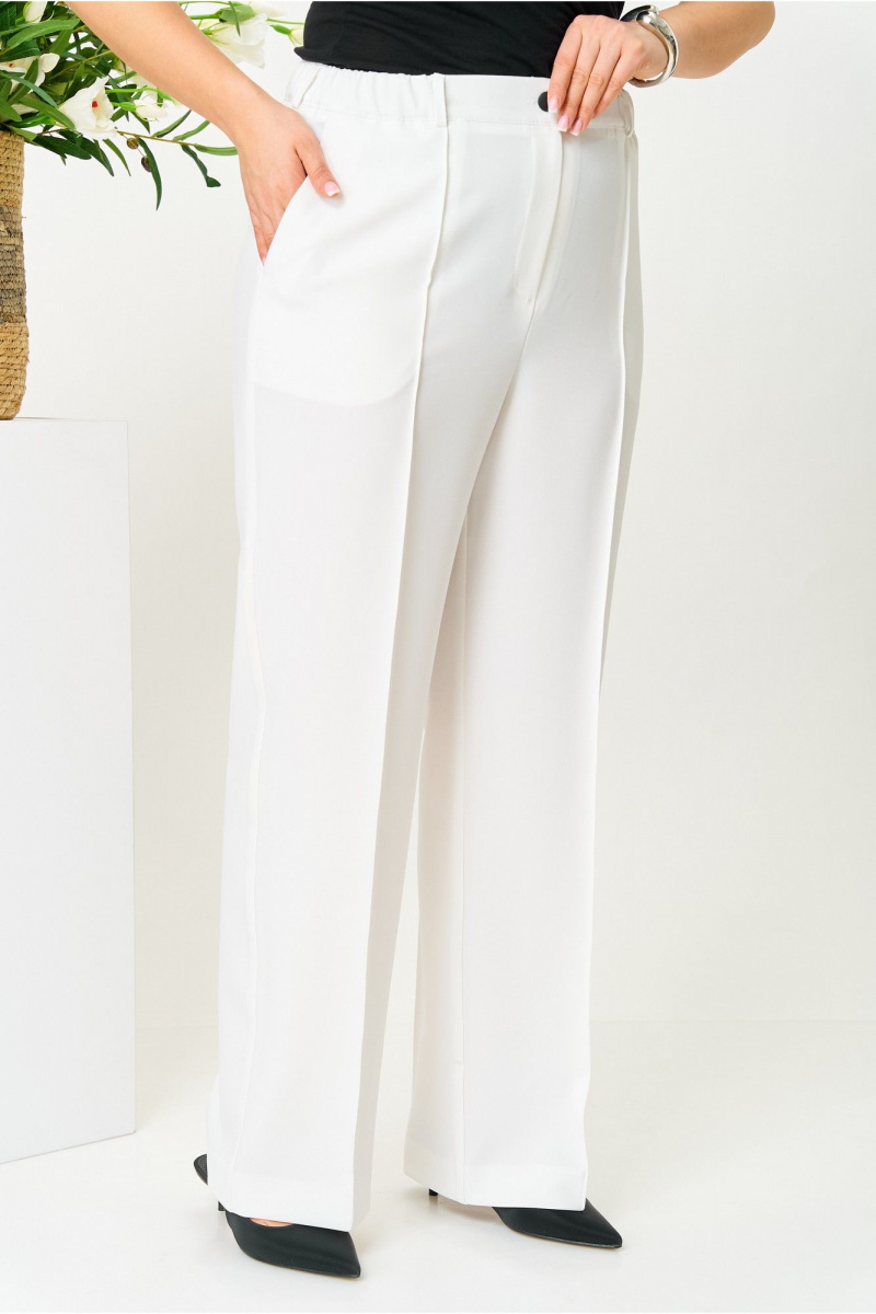 Брюки AVA fashion М-112.02 молочный