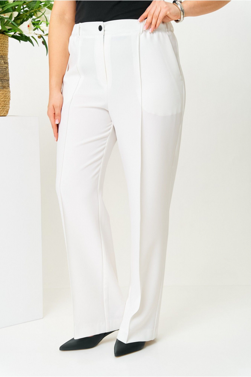 Брюки AVA fashion М-112.02 молочный