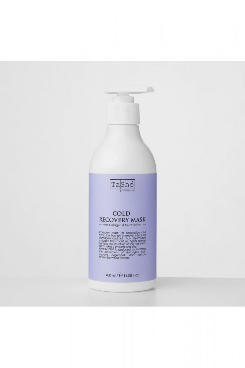 Кондиционеры и маски TaShe Cold recovery Коллагеновая маска для интенсивного восстановления волос
