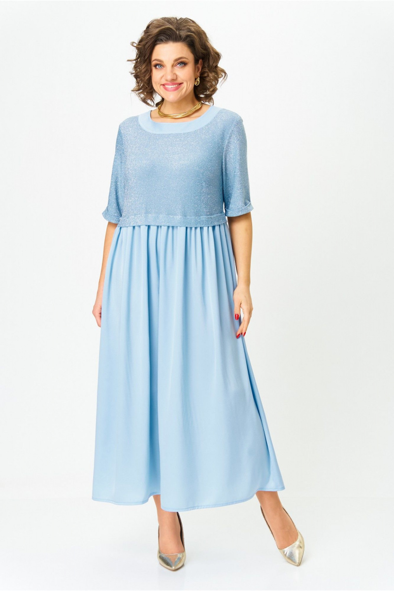 Платья Michel chic 2173 голубой_топаз