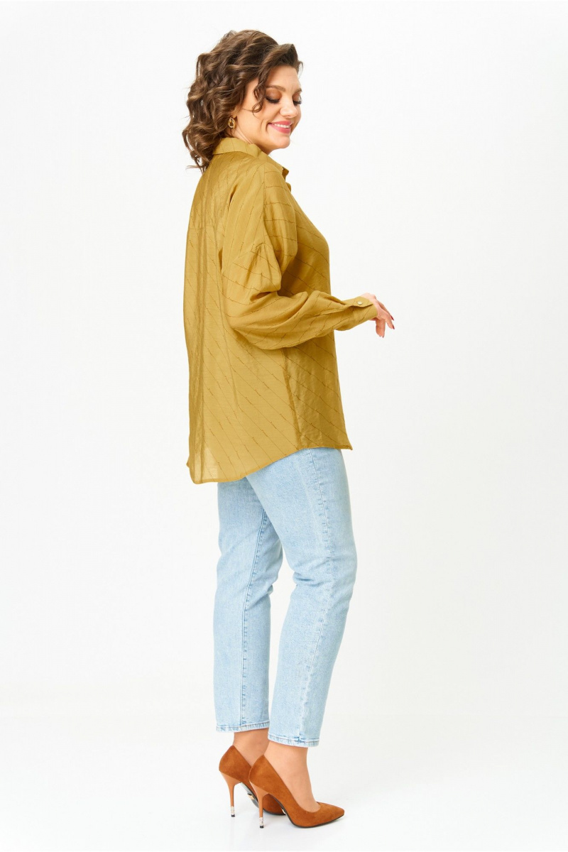 Блузы Michel chic 778 горчица