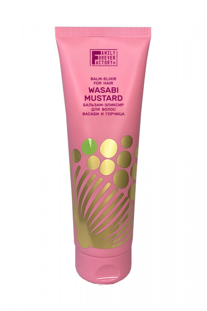 Кондиционеры FAMILY FOREVER FACTORY Hair Pure Boom Бальзам-эликсир для волос Васаби и горчица, 250мл