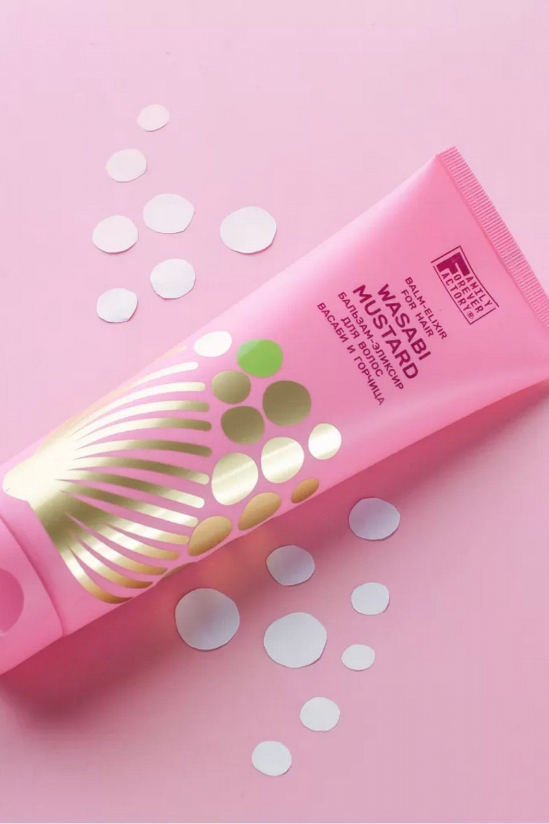 Кондиционеры FAMILY FOREVER FACTORY Hair Pure Boom Бальзам-эликсир для волос Васаби и горчица, 250мл