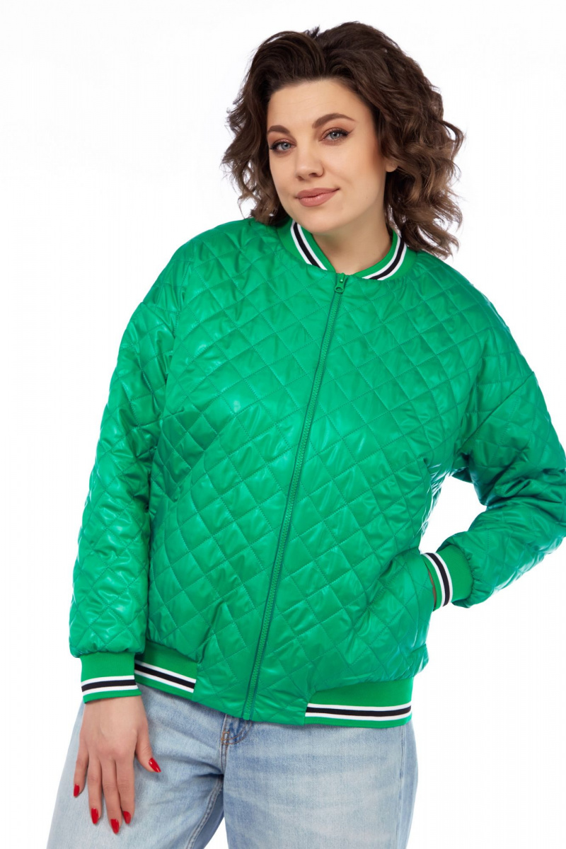 Женская куртка IVA 1590 зеленый