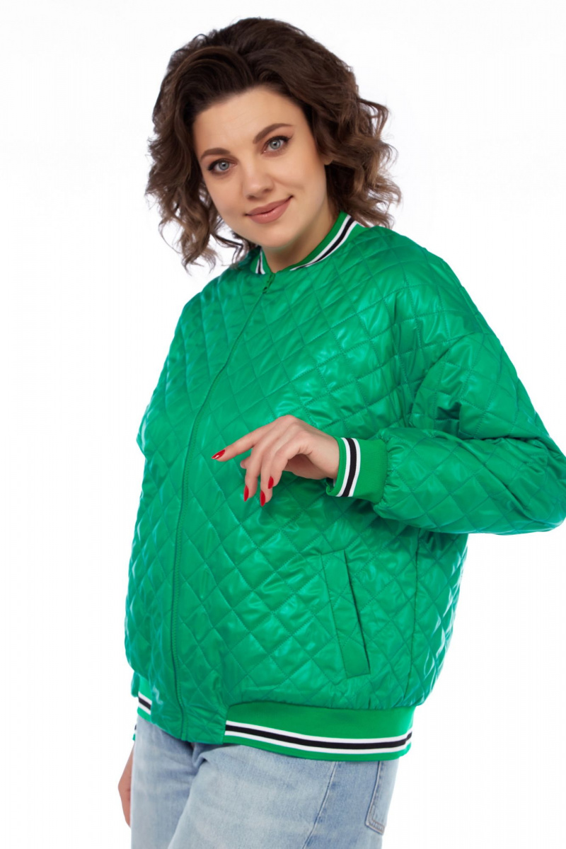 Женская куртка IVA 1590 зеленый