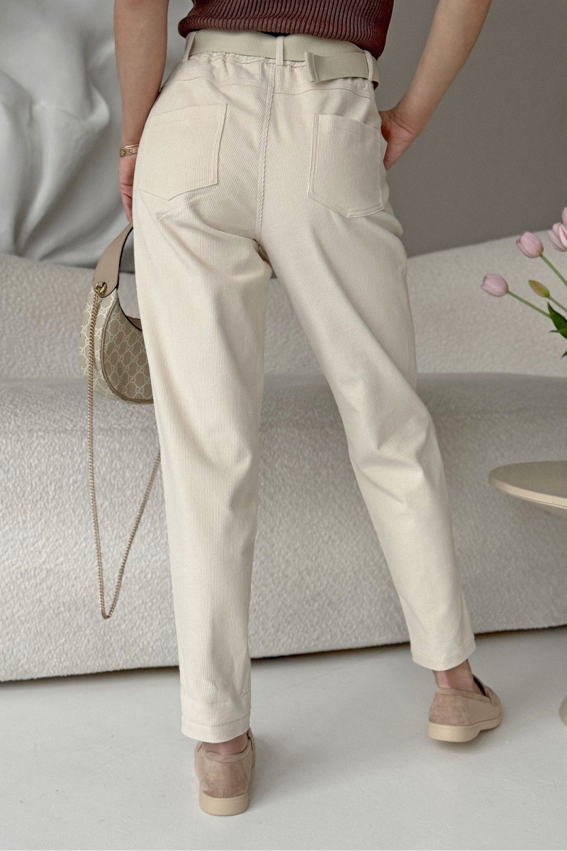 Брюки PRATA wear S029 молочный