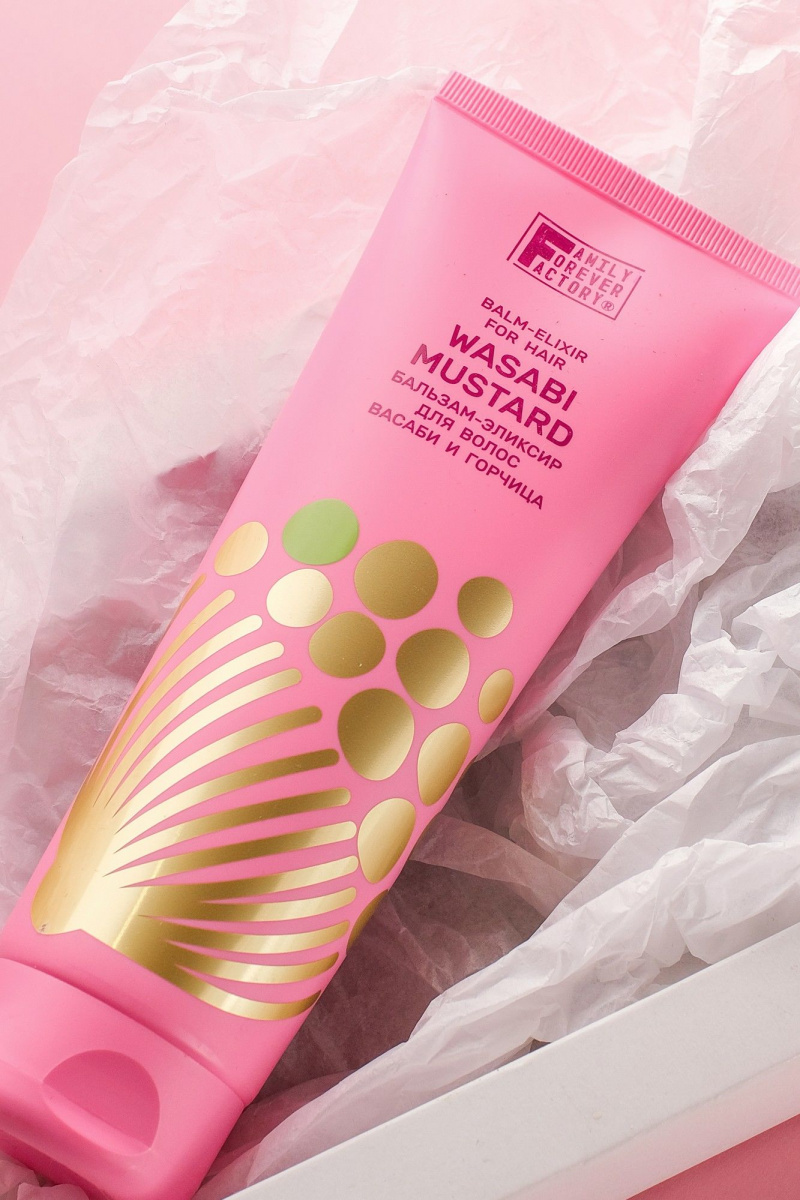 Кондиционеры FAMILY FOREVER FACTORY Hair Pure Boom Бальзам-эликсир для волос Васаби и горчица, 250мл