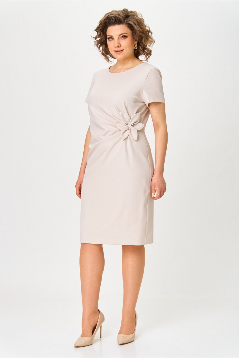 Платья Moda Versal П1462 бежевый