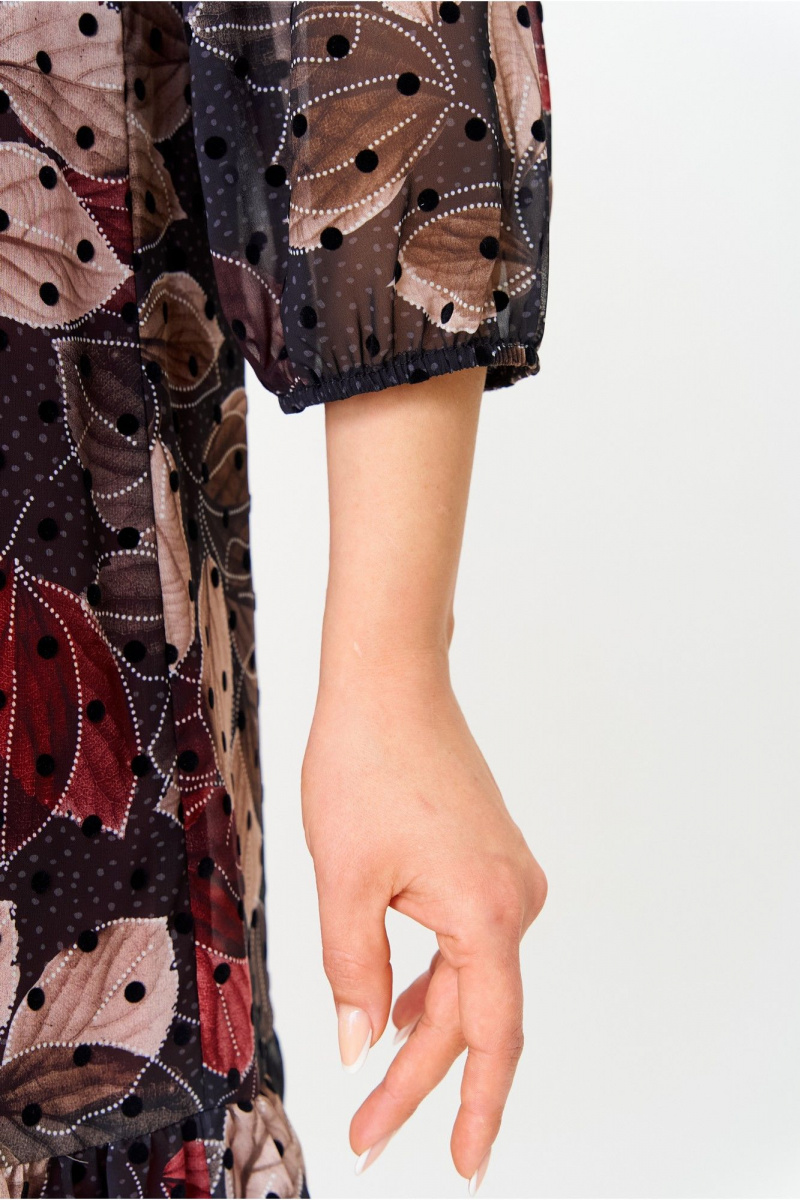 Платья Moda Versal П2453 бордовый