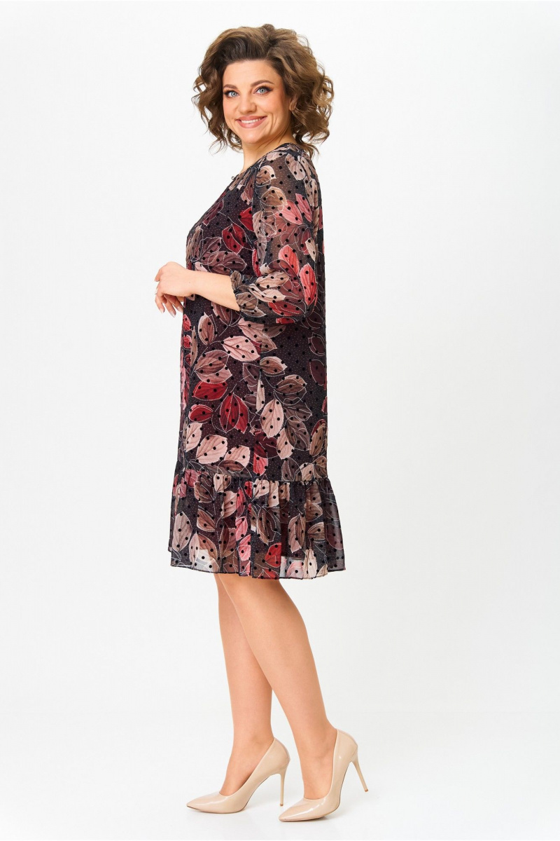 Платья Moda Versal П2453 бордовый