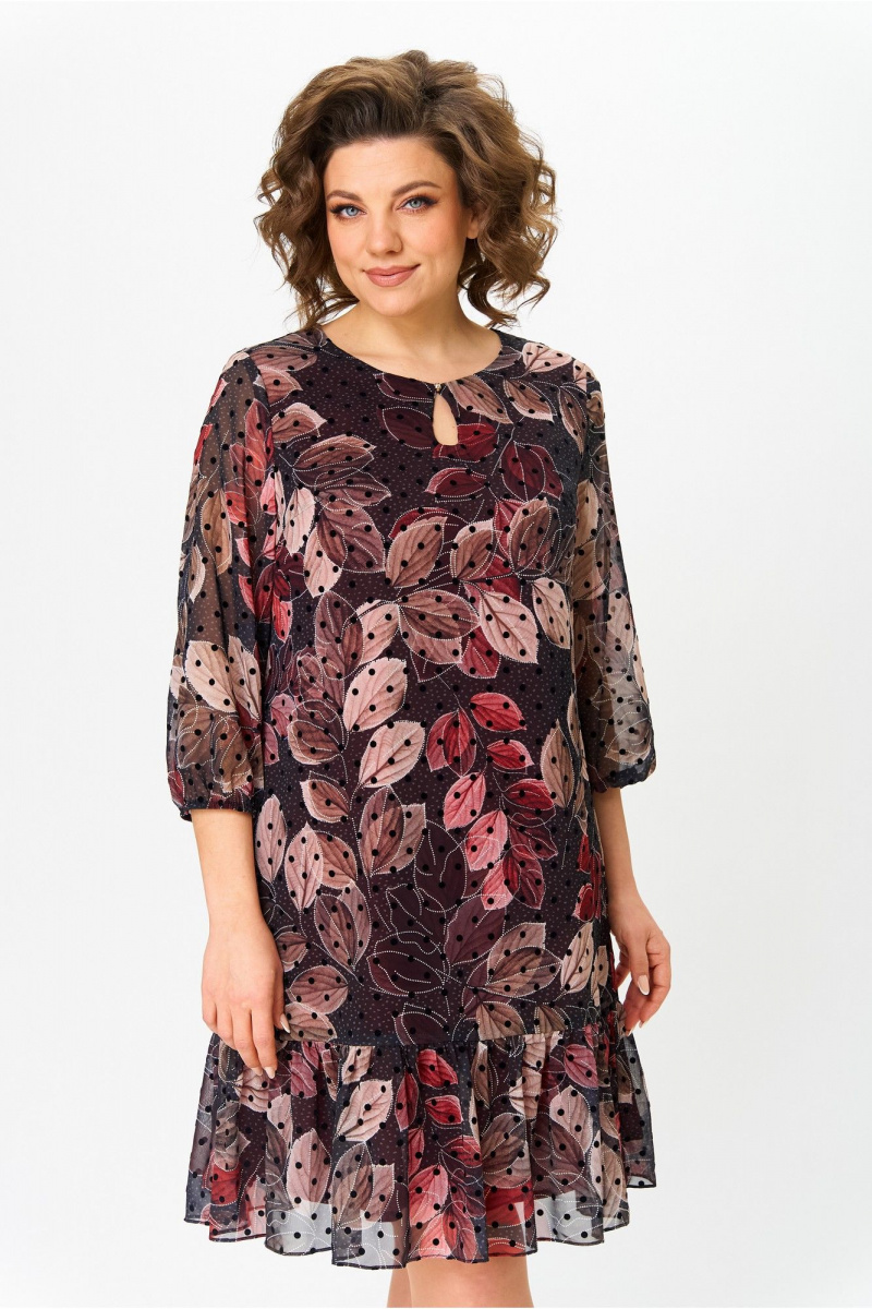 Платья Moda Versal П2453 бордовый