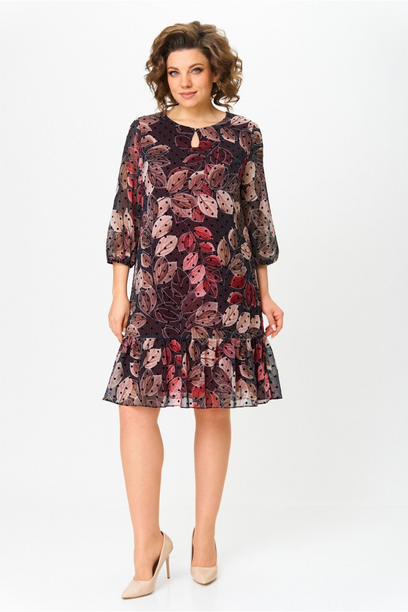 Платья Moda Versal П2453 бордовый