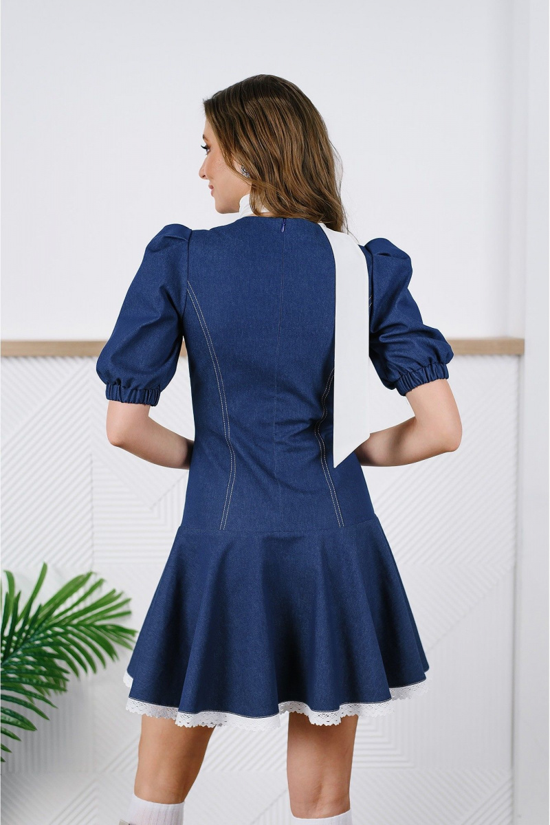 Платья MONA STYLE FASHION&DESIGN 24057 синий