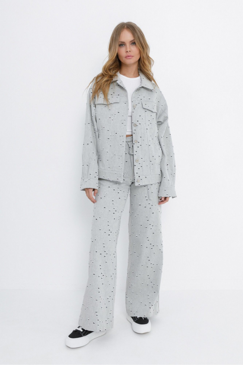 Рубашки PiRS 5849 серый_цвет