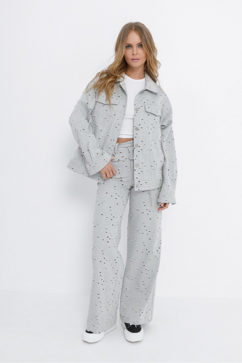 Рубашки PiRS 5849 серый_цвет