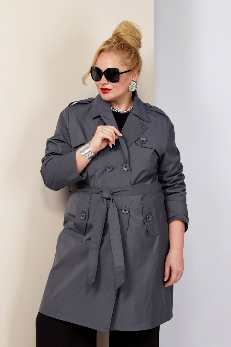 Женский плащ Shetti 2187 графит