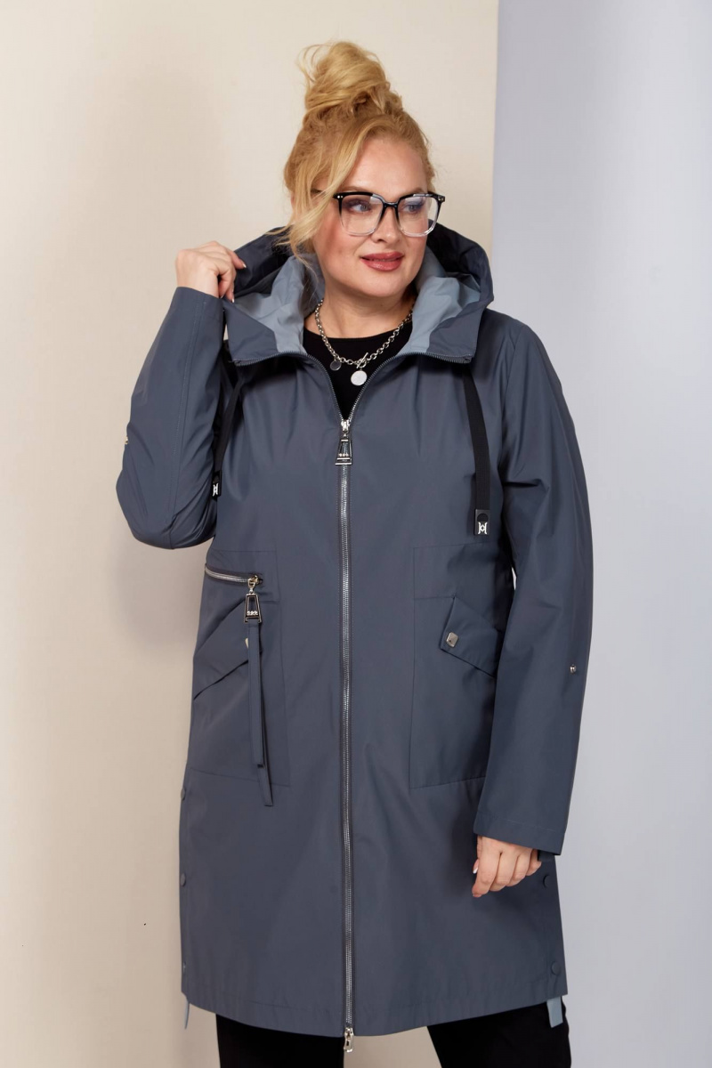 Женский плащ Shetti 2188 графит