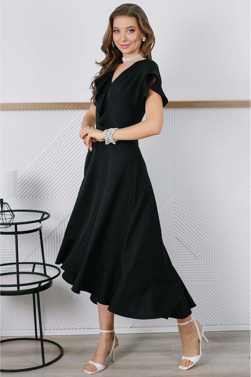 Платья MONA STYLE FASHION&DESIGN 24031 черный