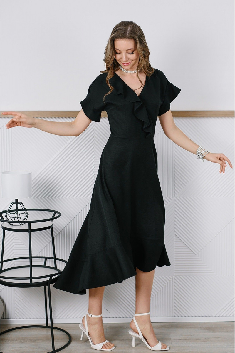 Платья MONA STYLE FASHION&DESIGN 24031 черный