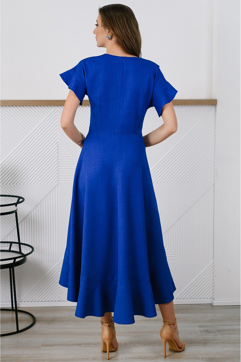 Платья MONA STYLE FASHION&DESIGN 24031 васильковый