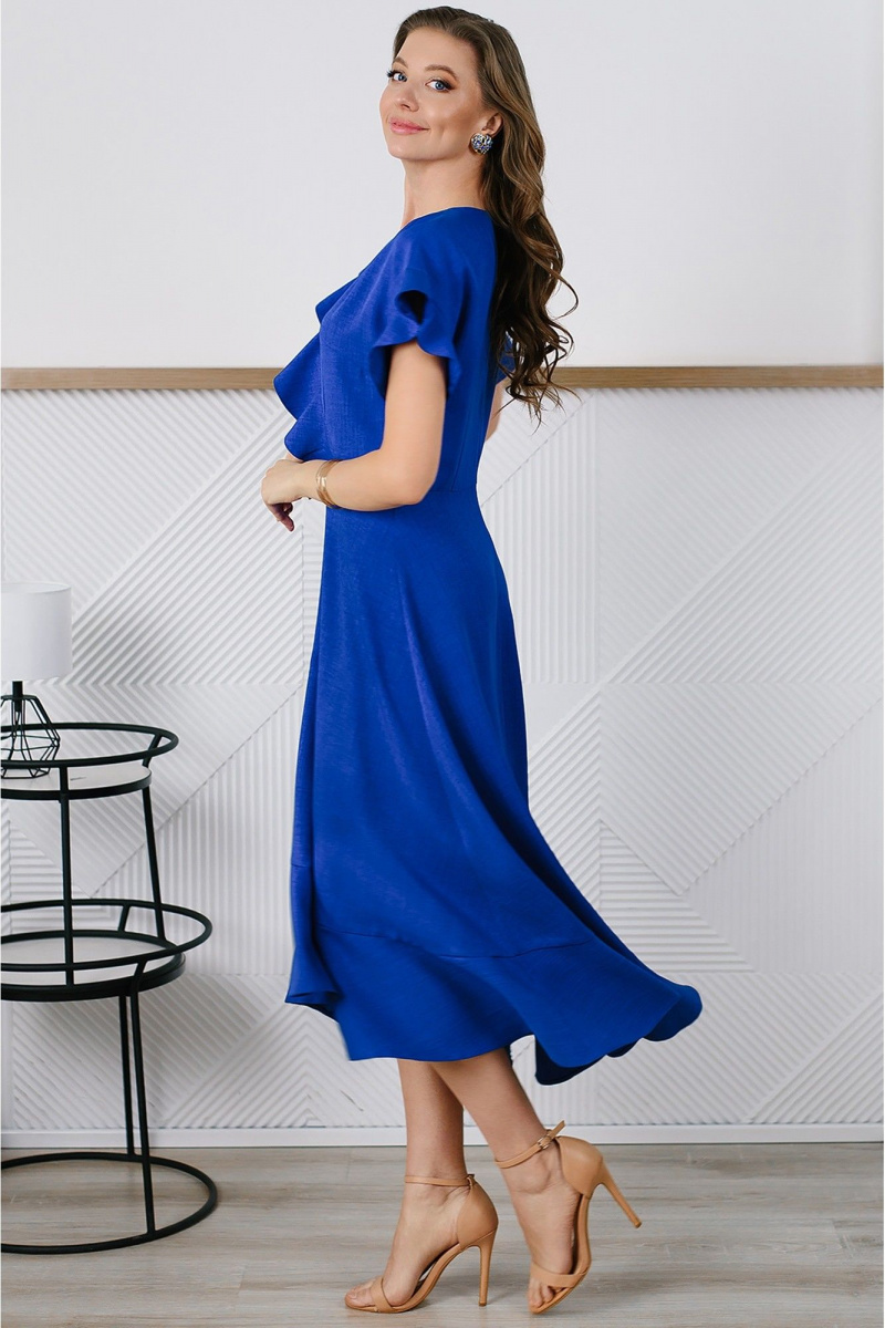 Платья MONA STYLE FASHION&DESIGN 24031 васильковый