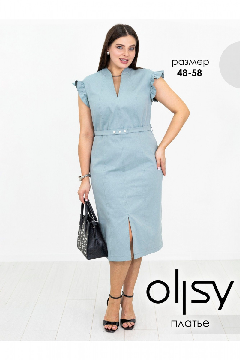 Платья Ollsy 01668\1 ментол