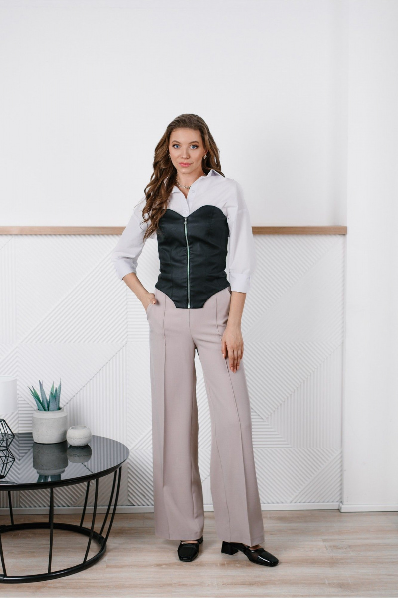 Топы MONA STYLE FASHION&DESIGN 24071 черный