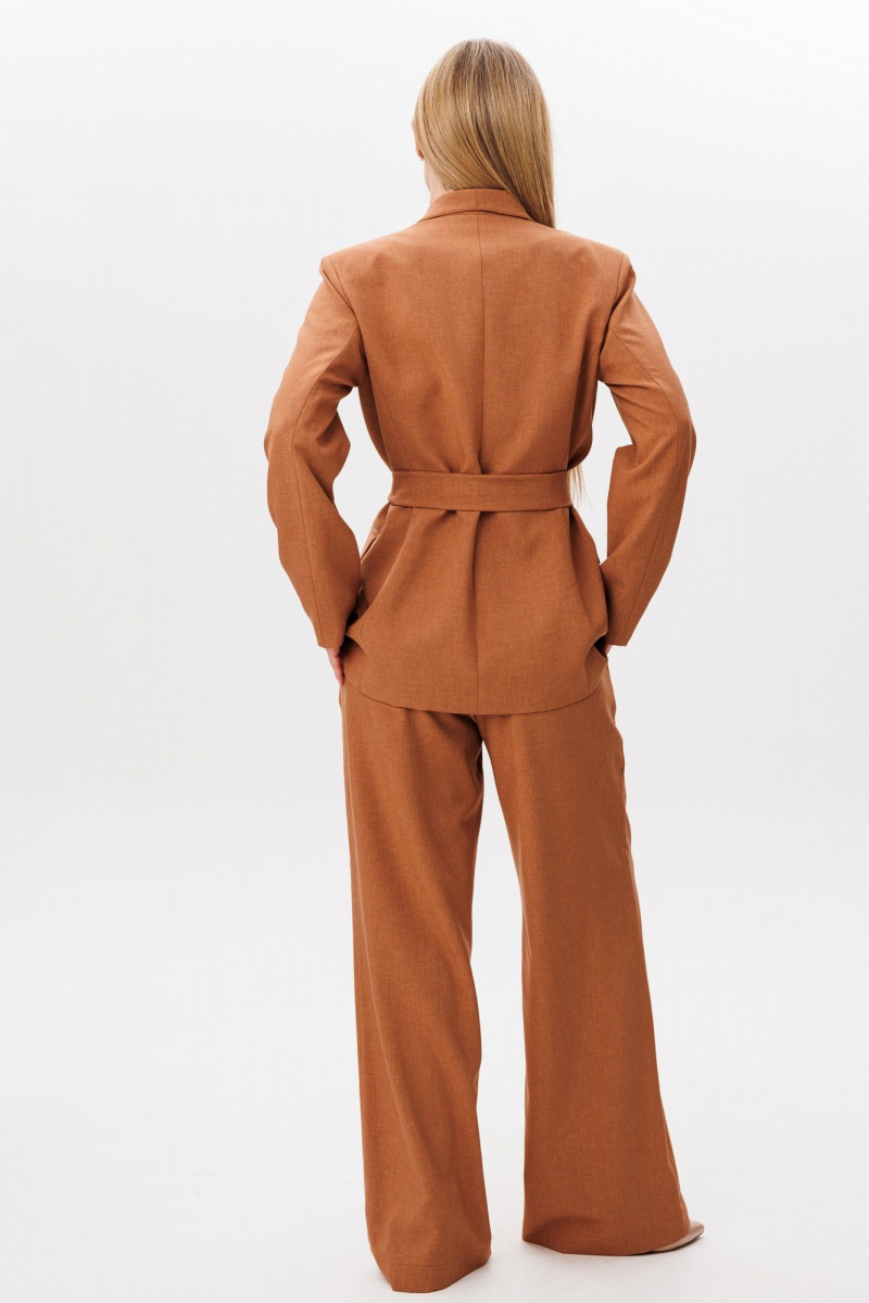 Брючный костюм Amberа Style 2041-2 терракот