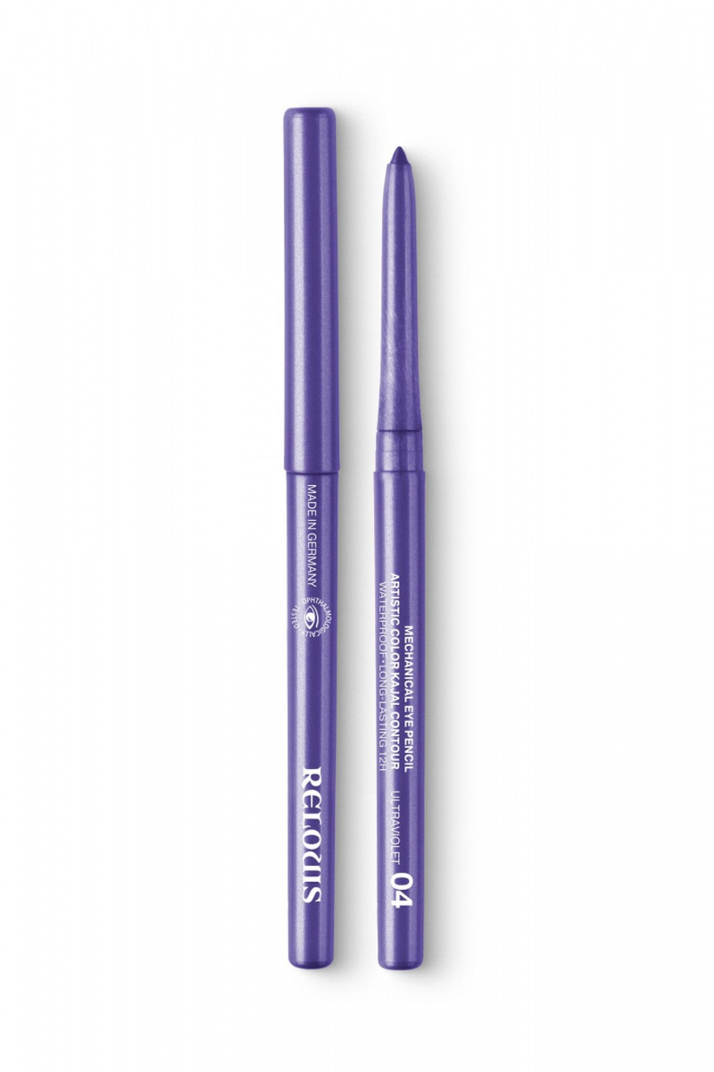 Карандаши для глаз и подводки Relouis Карандаш механический для глаз Artistic Color Kajal Contour тон 4