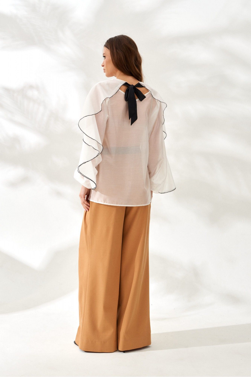 Блузы ELLETTO LIFE 3843 белый