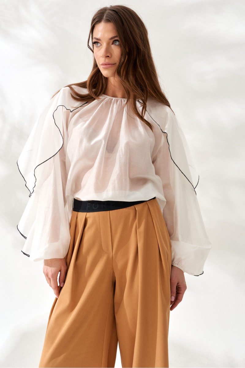Блузы ELLETTO LIFE 3843 белый