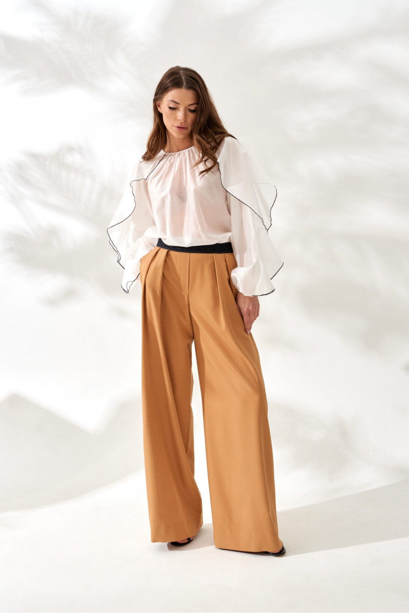 Блузы ELLETTO LIFE 3843 белый