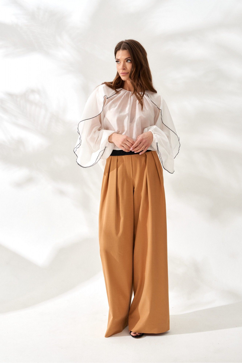 Блузы ELLETTO LIFE 3843 белый