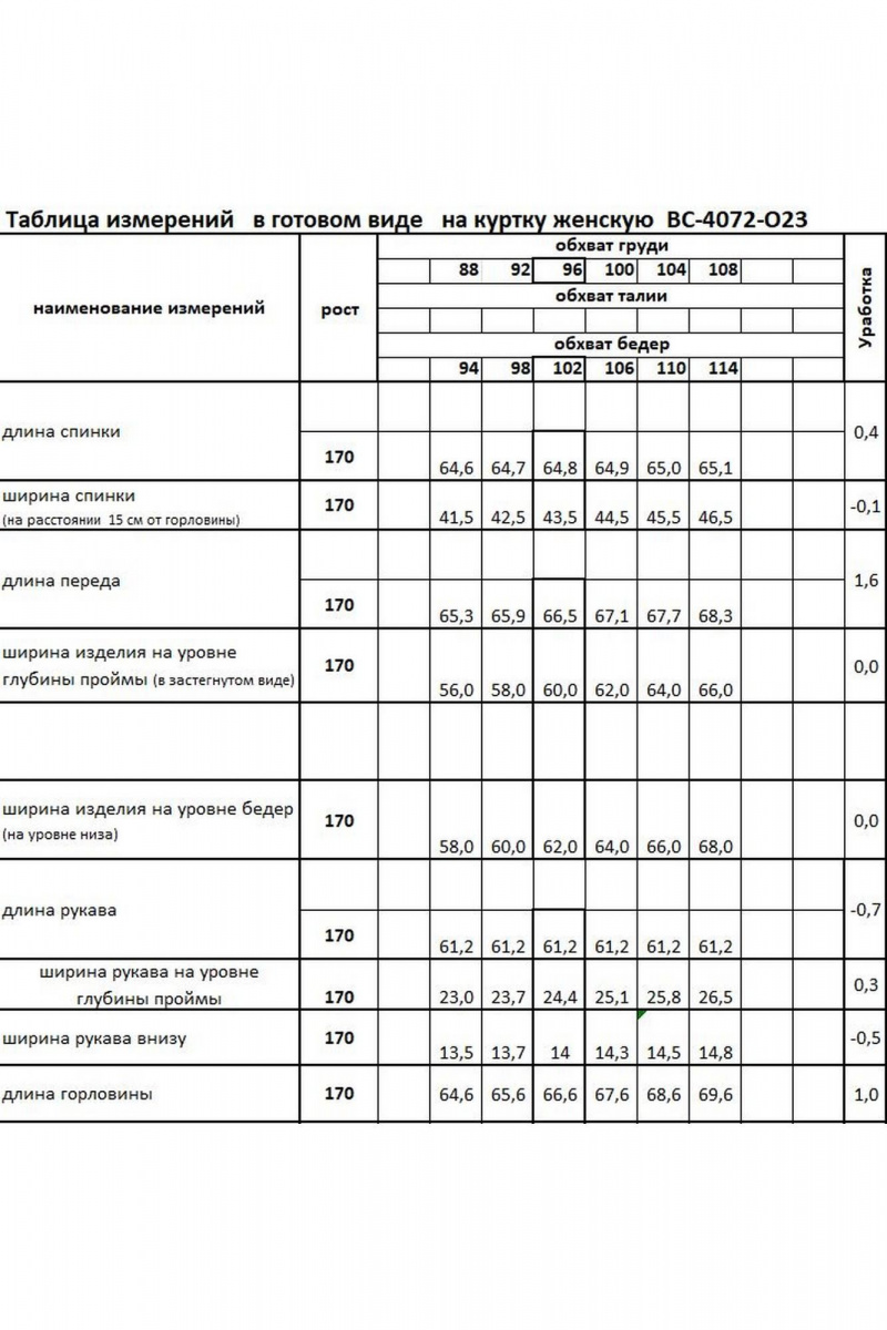 Женская куртка КАЛИНКА ВС-4072-О23 черный