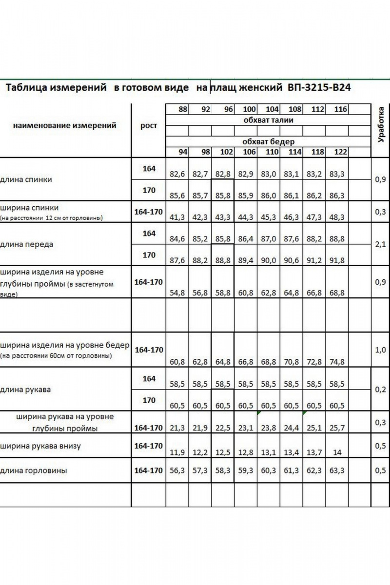 Женский плащ КАЛИНКА ВП-3215-В24 мятно-коричневый