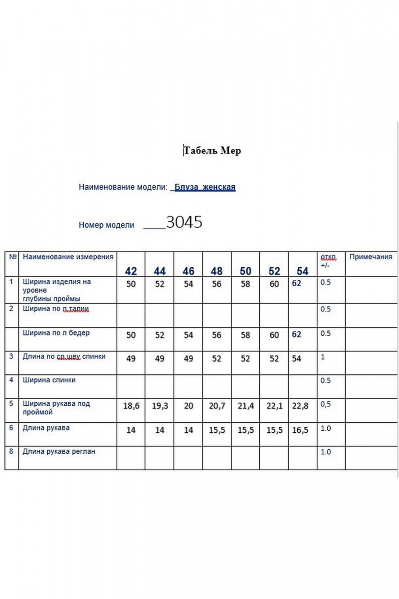 Блузы Butеr 3045 голубой