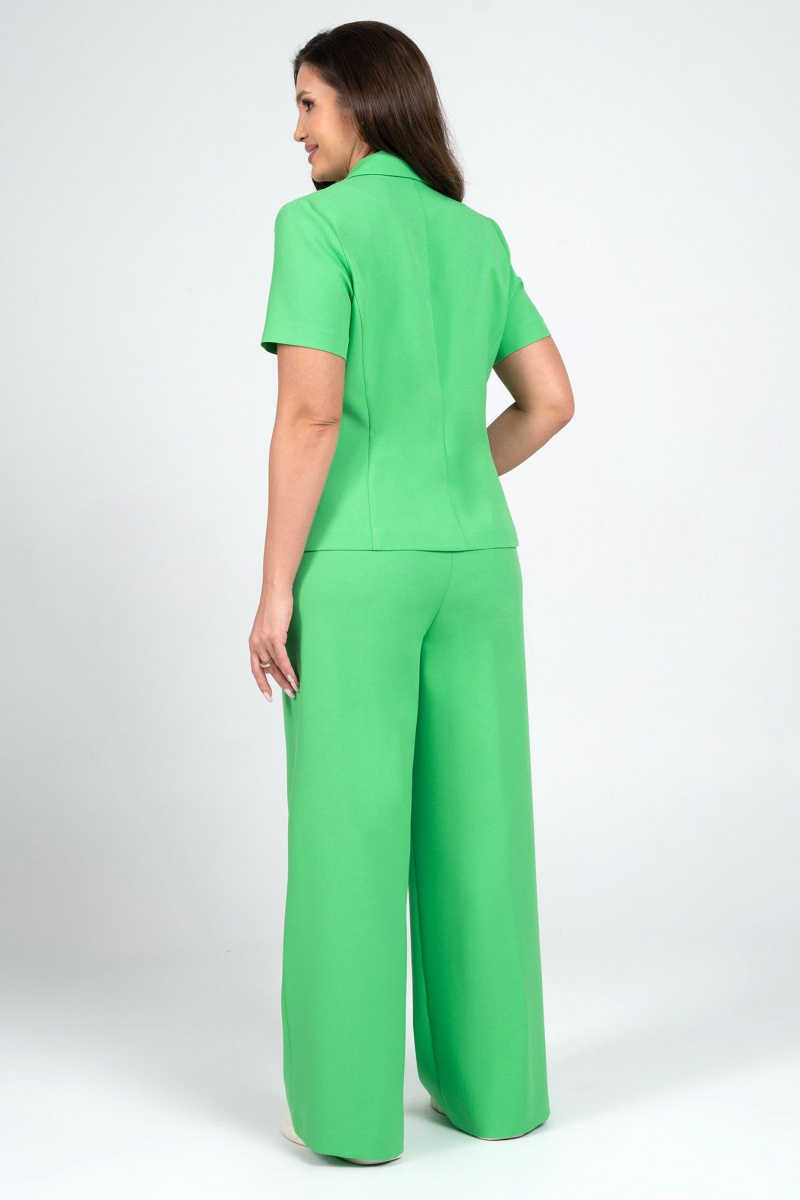 Брючный костюм Alani Collection 2344 зеленый
