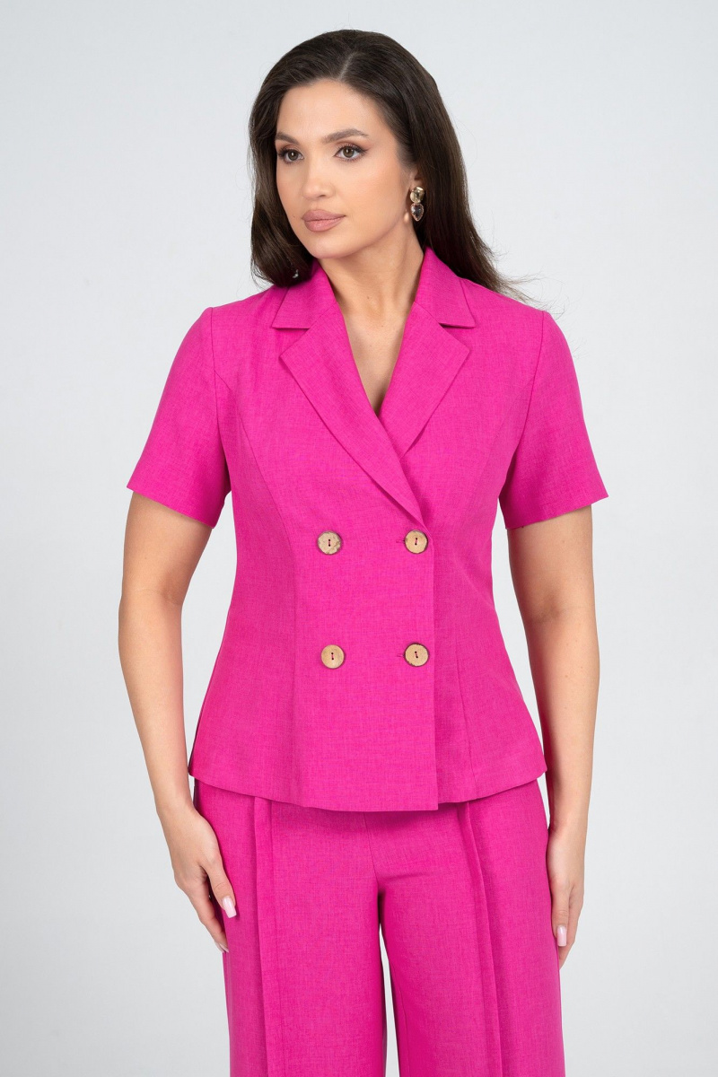 Брючный костюм Alani Collection 2344 фуксия